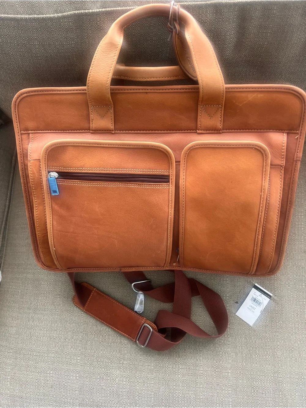 Wilson’s Leather Newport Vaquera Executive Computer Briefcase